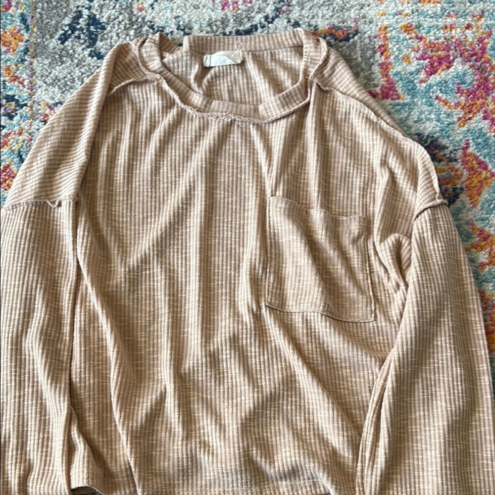 Women's Ribbed Top - Picture 2 of 10